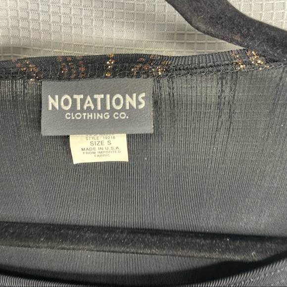 Notations Dressy Cardigan With Attached Tank with Detachable belt Size Small - Picture 2 of 8